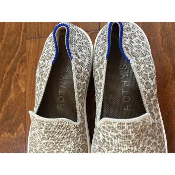 Rothy’s The Original Slip On Sneaker in Pebble‎ Spot Stretch Closed Toe Sz 6 - Picture 3 of 9